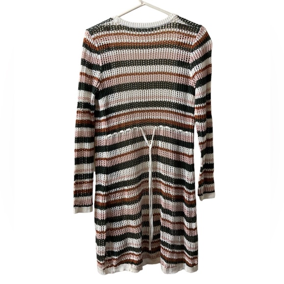 No Boundaries Striped Knit Cardigan - Size 17-19/XL - Picture 2 of 2